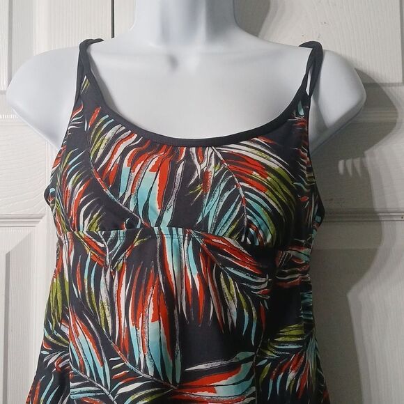 Mossimo 2 pc tankini bathing suit swimsuit Sz M NWT - Picture 3 of 13